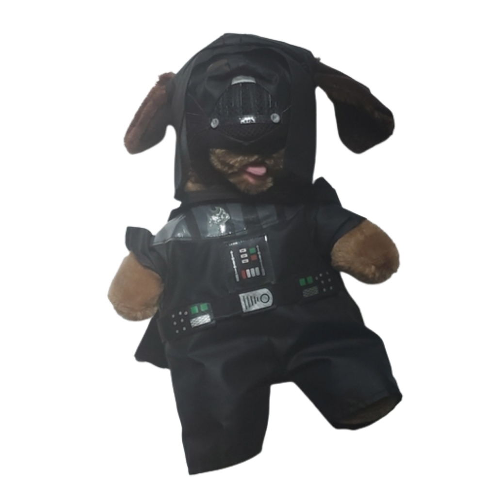 Build A Bear Dart Vader Stuffed Puppy Built Never Played With